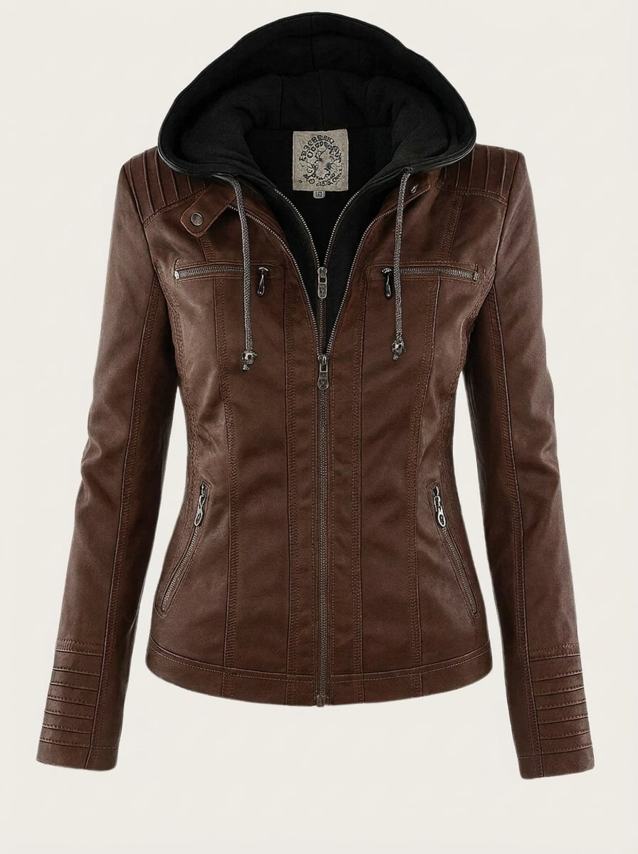 Macarena ⎸ Chaqueta de Piel Resistente y Elegante