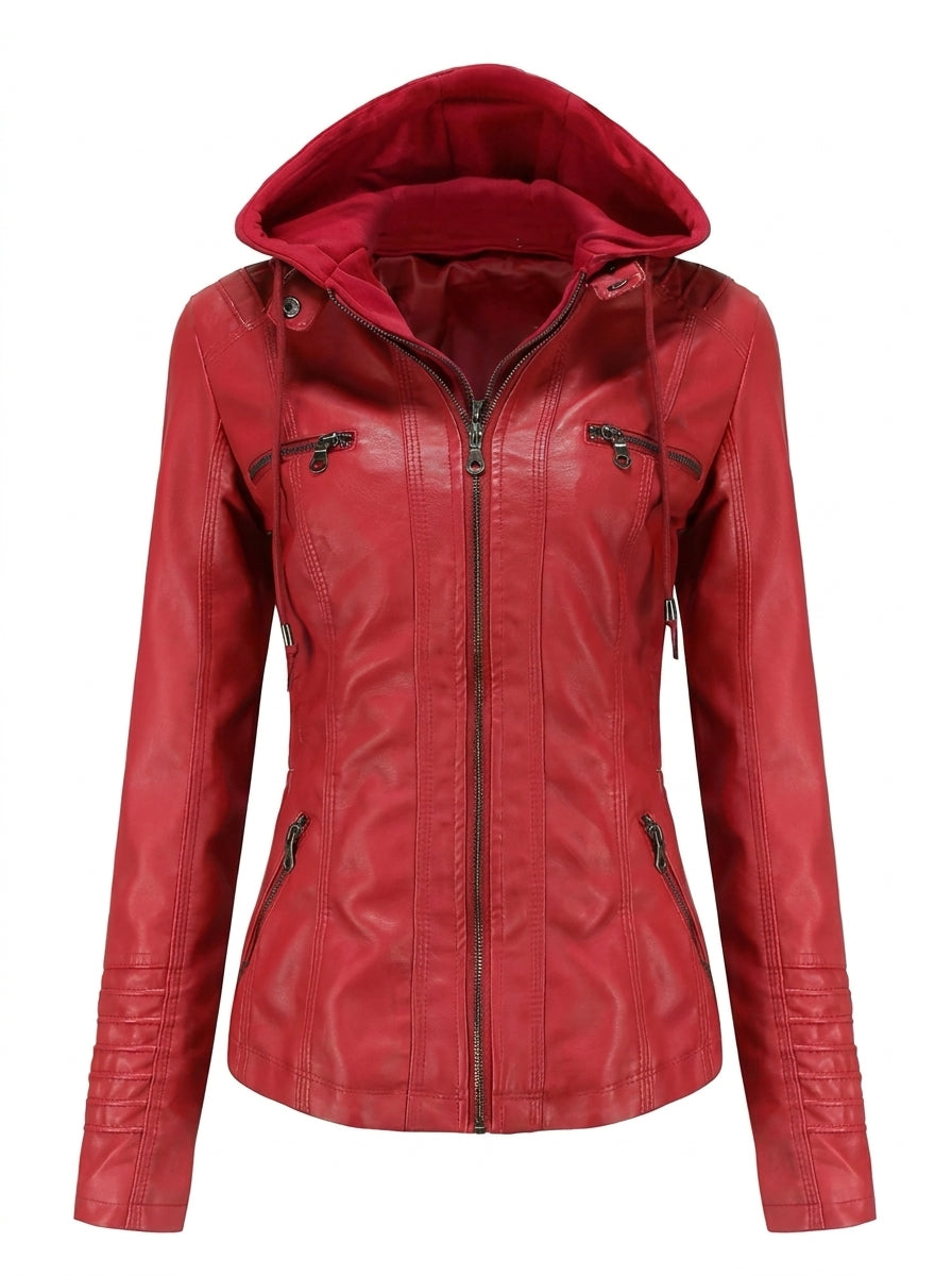 Esther ⎸ Chaqueta de Piel Resistente y Elegante