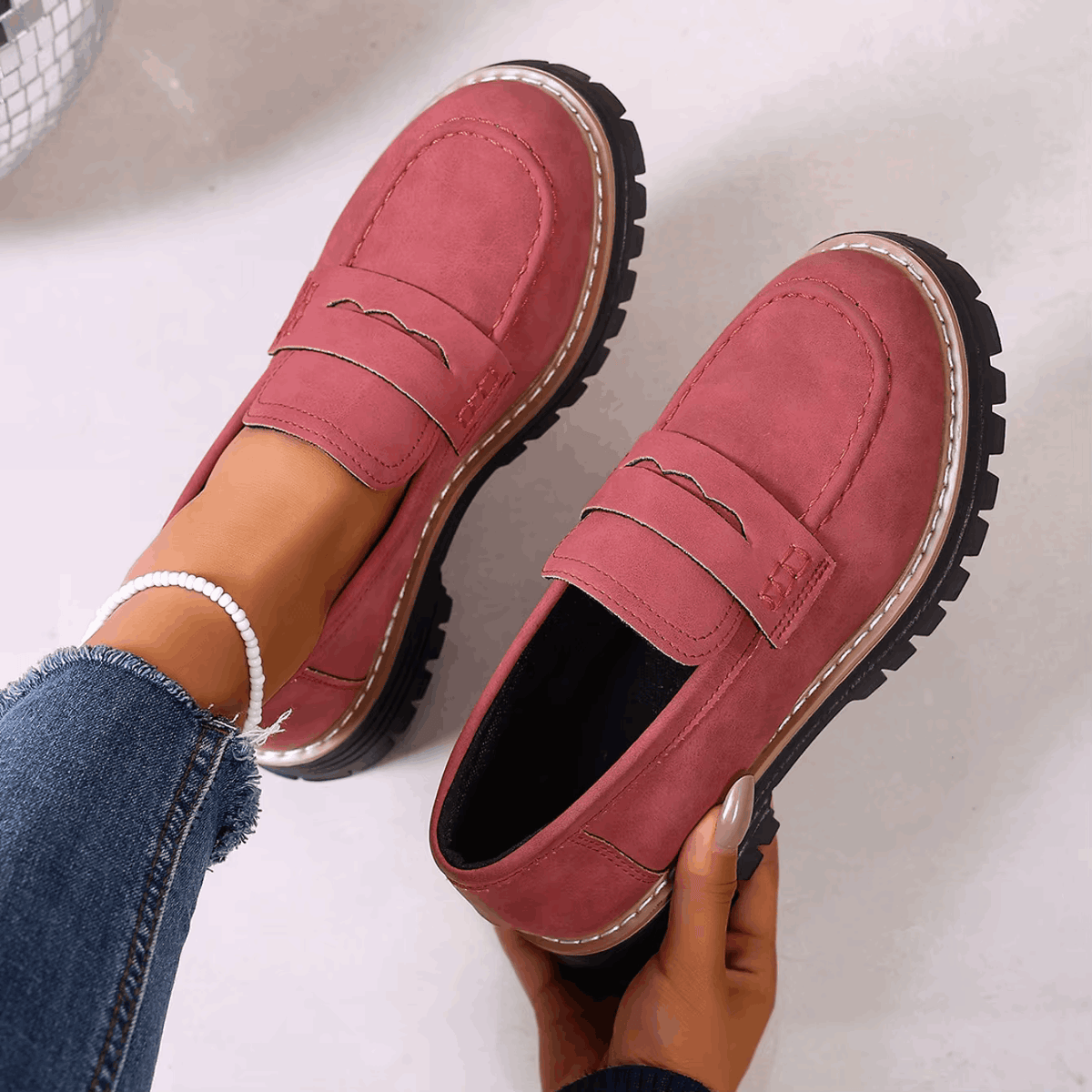 Elsa - Mocasines con Plataforma