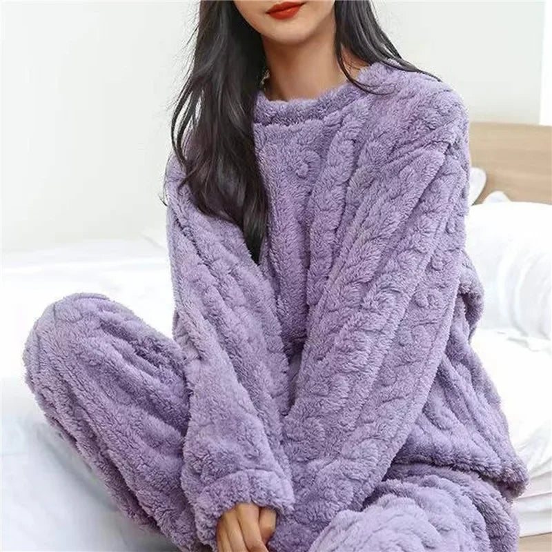 Conjunto Alba morado