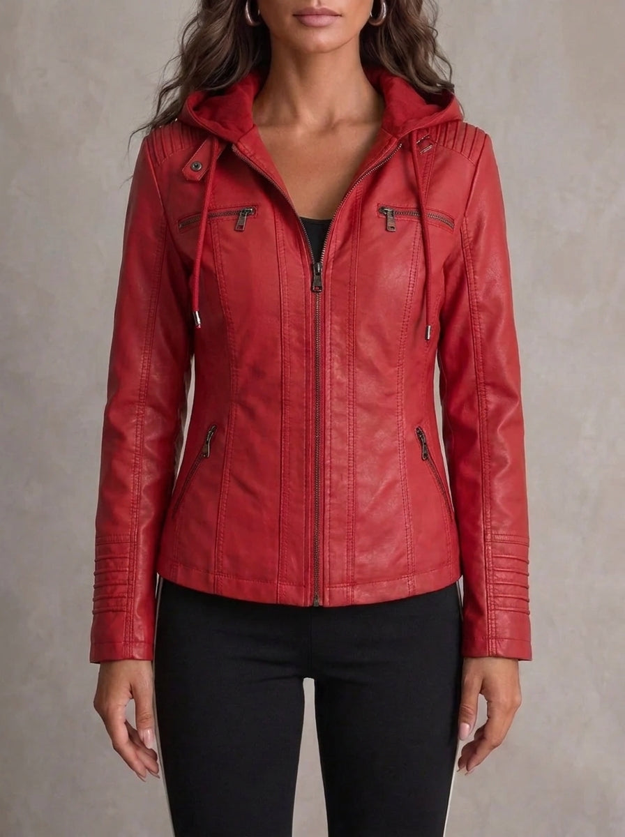 Esther ⎸ Chaqueta de Piel Resistente y Elegante