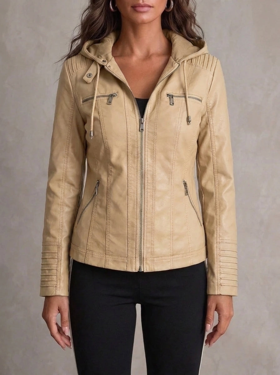 Encarna ⎸ Chaqueta de Piel Resistente y Elegante