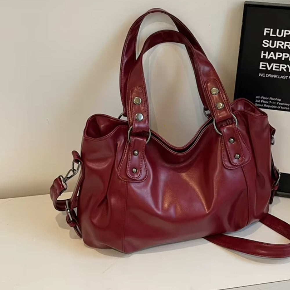 Bolso Alma color burdeos